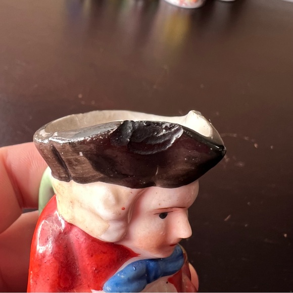 Vintage 1940's Made in Occupied Japan Toby Mug, Barware, Japanese Ceramics, MIOJ - Picture 5 of 7